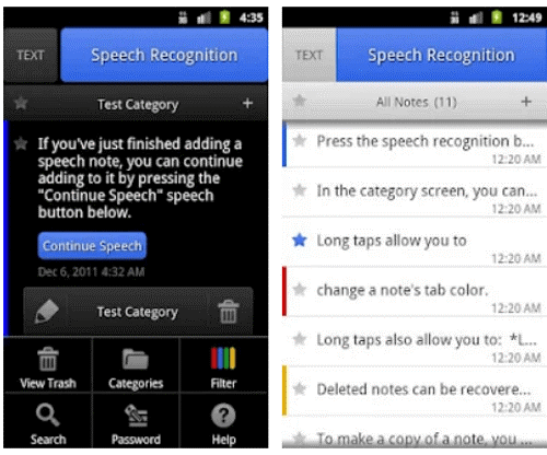Speechnotes — речь в текст Расшифровка аудио и видео со смартфона Speechnotes
