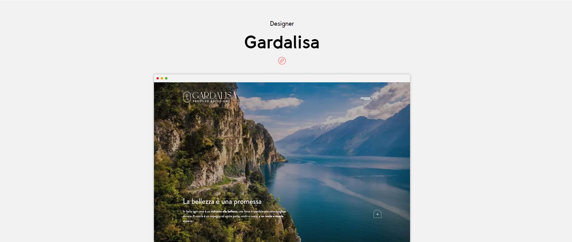 gardalisa Пример корпоративного сайта