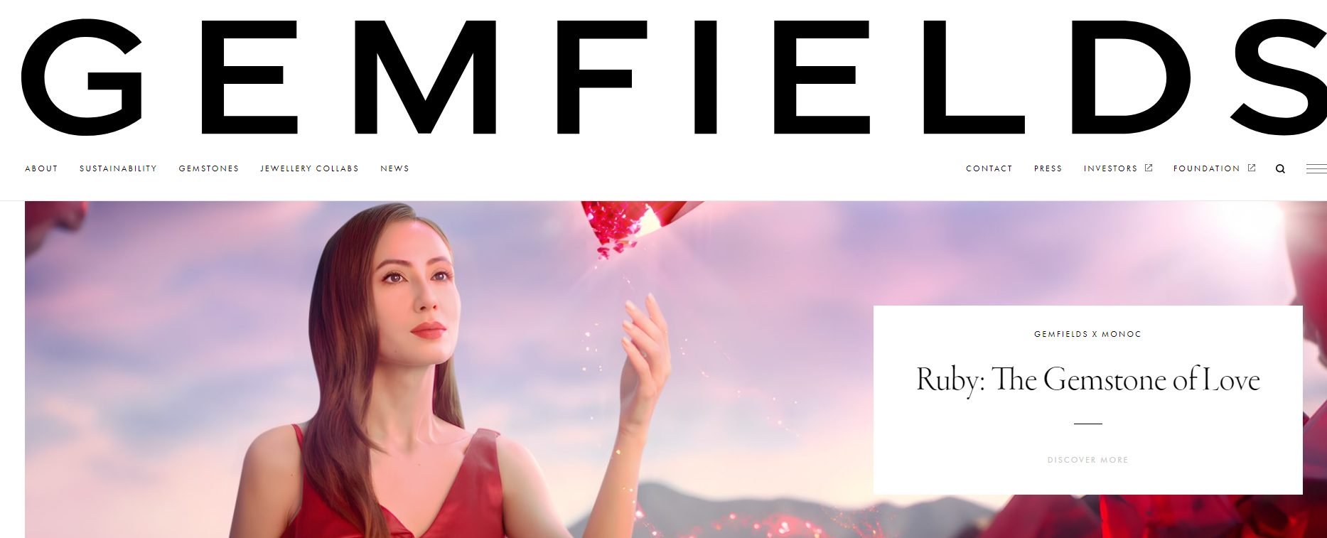 gemfield Пример корпоративного сайта