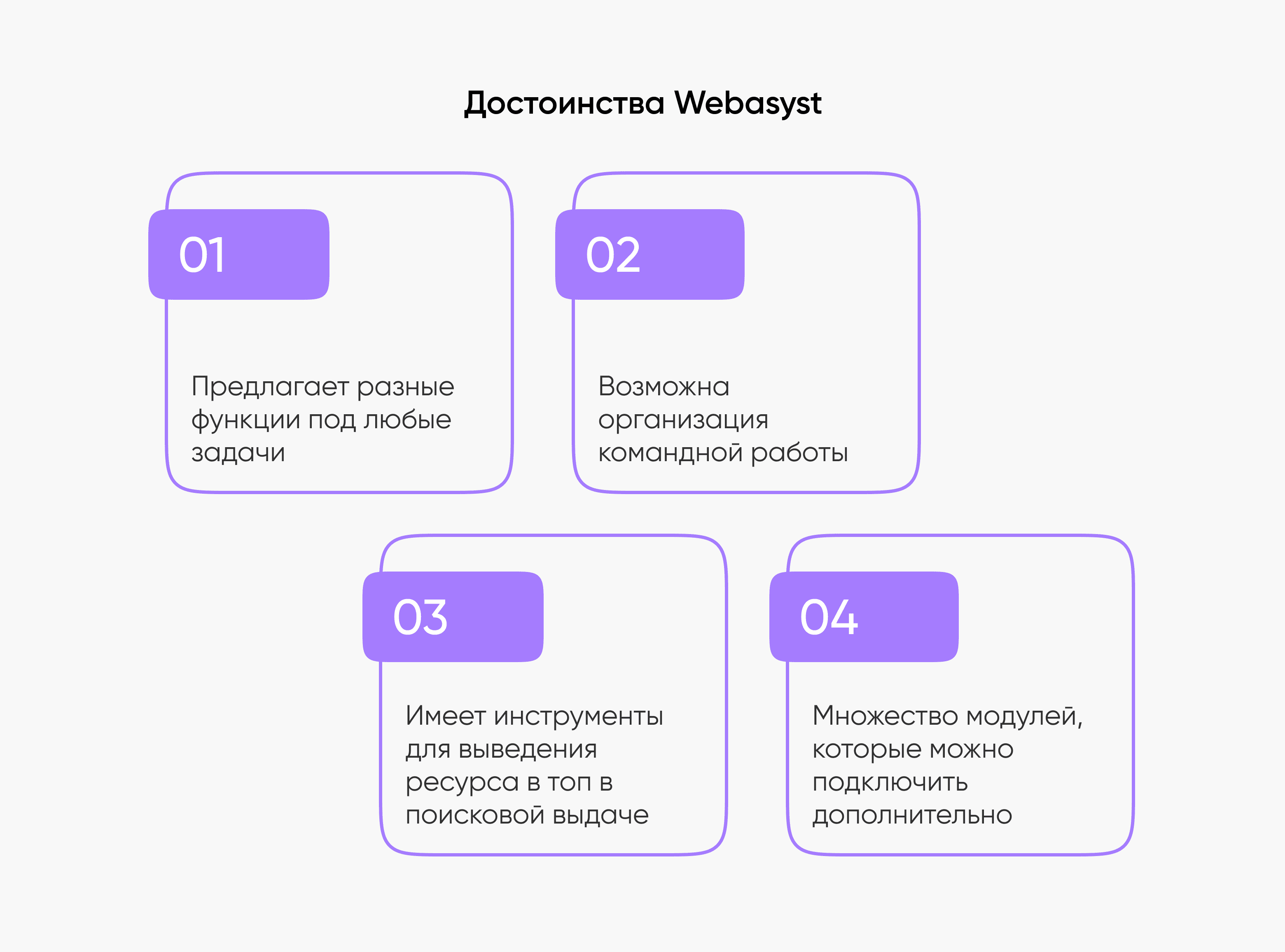 frame 758531612 Достоинства Webasyst